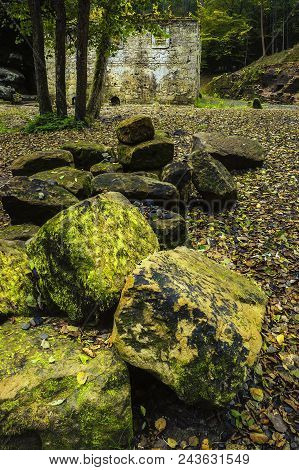 Remains Dolsky Mill In Czech Switzerland/czech Republic/
