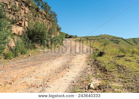 The Pot River Pass Near Maclear In The Eastern Cape Province Of South Africa