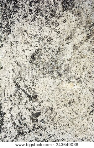 Abstract Textured Grey And Black Concrete Floor  Background