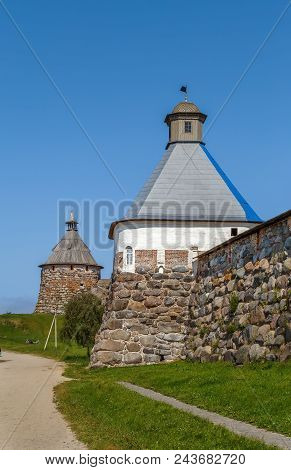 Solovetsky Monastery Is A Fortified Monastery Located On The Solovetsky Islands In The White Sea, Ru