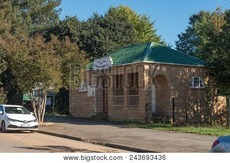Maclear, South Africa - March 27, 2018: The Tourist Information Centre In The World War 1 And 2 Memo