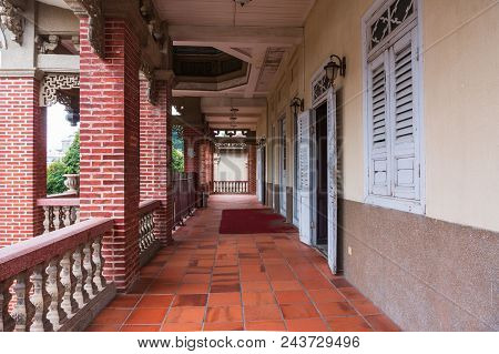 Corridor At Hai Tian Tang Gou Building In Gulangyu Island