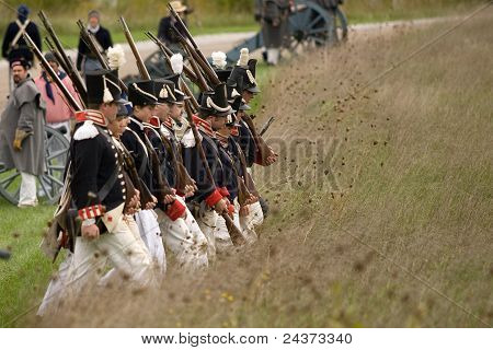 Krigen i 1812 - Re-enactment