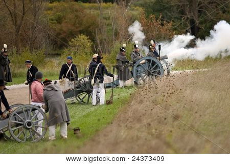 Krigen i 1812 - Re-enactment