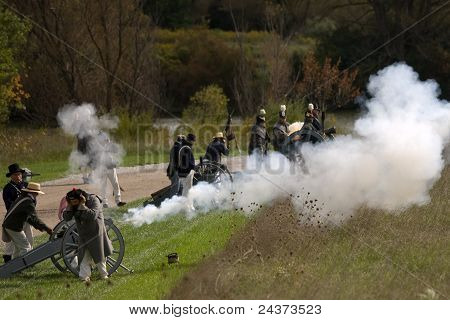 Krigen i 1812 - Re-enactment