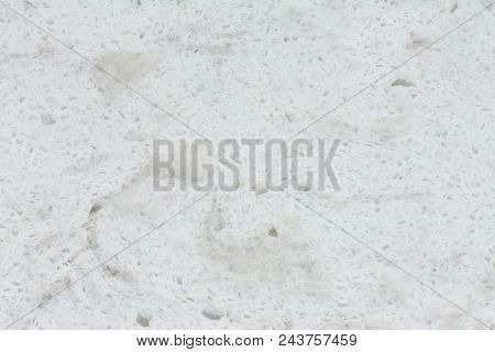 Snowy Clean Background Of Synthetic Stone. High Resolution Photo.