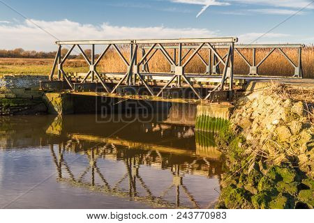 Prototype Bailey Bridge On Stanpit March.