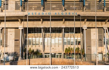 Architectural Detail Of The Algarve Football Stadium
