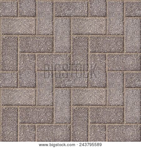 Abstract Seamless Pattern For Designers With Concrete Causeway Road From Ciment