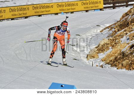 Cheile Gradistei, Roamania - January 30: Unknown Competitor In Ibu Youth&junior World Championships