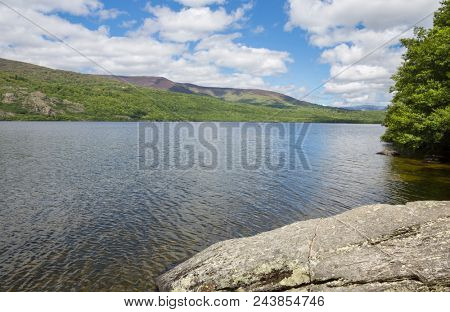 Lake of Sanabria, near Puebla de Sanabria, Castilla y Leon, Spain