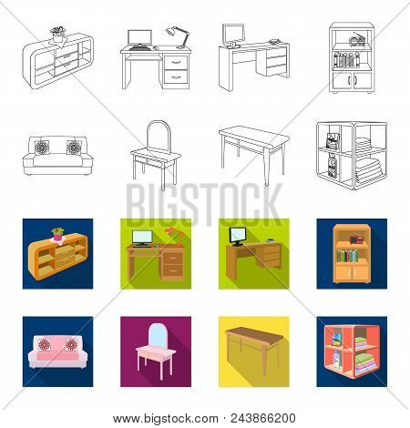 Soft Sofa, Toilet Make-up Table, Dining Table, Shelving For Laundry And Detergent. Furniture And Int
