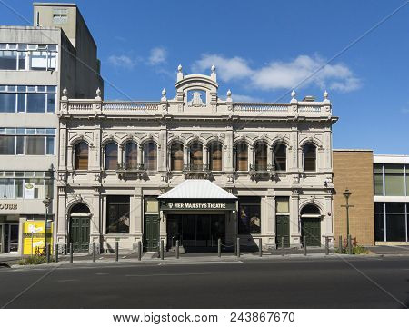 Ballarat, Victoria, Australia, 12th March 2018 - Her Majestys Theatre In The City Of Ballarat, Victo