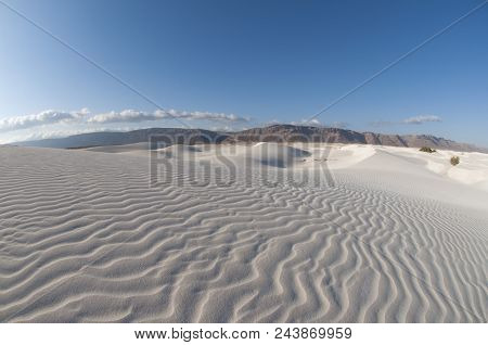 Sand Dunes In Desert Of Socotra Island, Yemen
