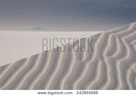 Sand Dunes In Desert Of Socotra Island, Yemen
