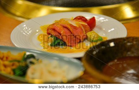 Japanese Meal For Dinner At Local Restaurant In Toba, Japan.