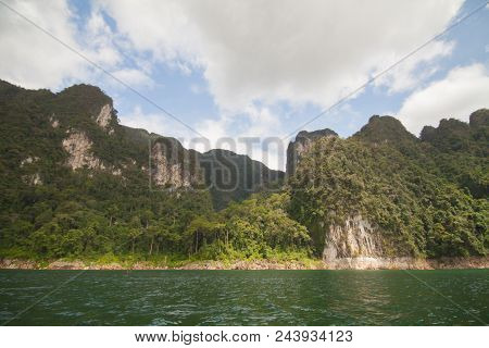 The Beautiful Scene Of The Sea In Thailand