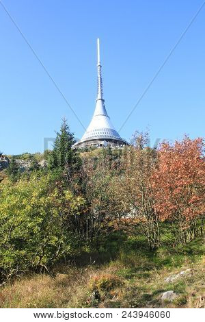 Jested Tower In The Nature In Czech Republic