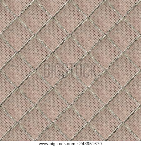 Abstract Seamless Pattern For Designers With Concrete Causeway Road From Clay