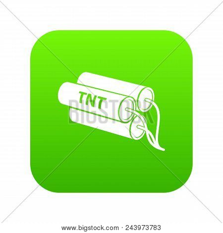 Tnt Icon. Simple Illustration Of Tnt Vector Icon For Web