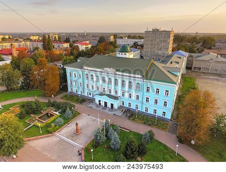 Provincial Government Offices Of Regional At Cloudy Weather.
