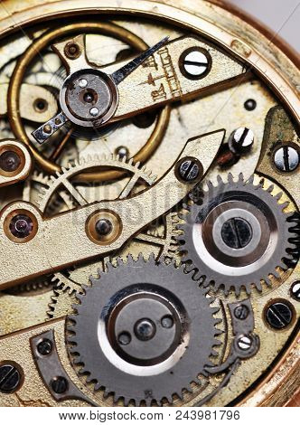 Clockwork, Mechanism Machine Engine Engineering With Gear