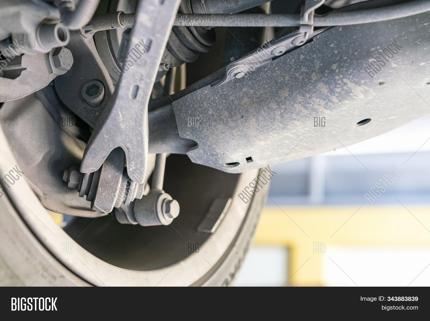 Car Bottom View Rear Image & Photo (Free Trial) Bigstock