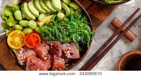 Hawaiian Tuna Poke Bowl