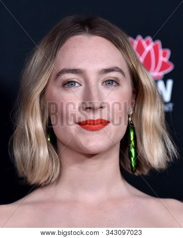 LOS ANGELES - JAN 03:  Saoirse Ronan arrives for the AACTA International Awards 2020 on January 03, 2020 in West Hollywood, CA                