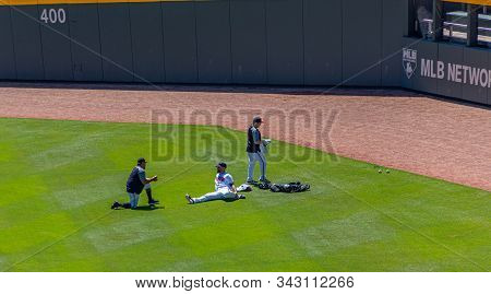Atlanta, Georgia - June 13, 2019: Suntrust Park Is A Baseball Park Located In Atlanta Area. It Is Th