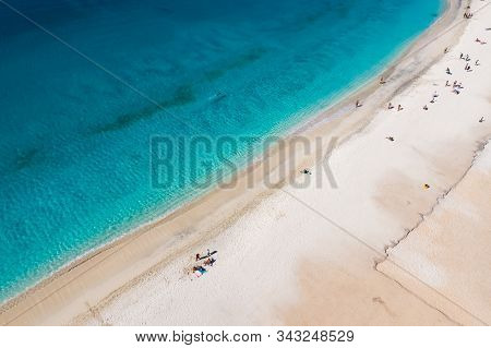 Aerial View Of Laginha Beach In Mindelo City In Sao Vicente Island In Cape Verde