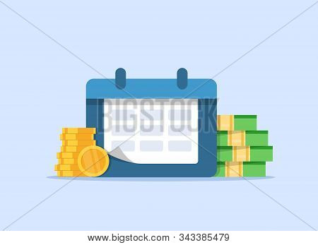 Time Management Concept,planning,efficient Use Of Worktime For Implementation Of The Business Plan