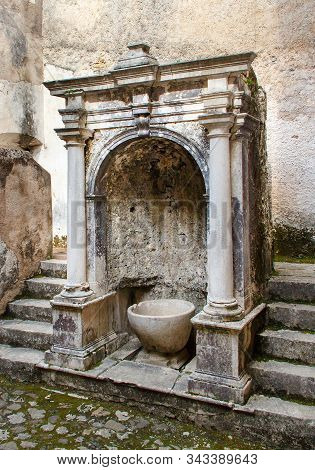 Inside Space To Wash, Saint Lawrence Charterhouse Monastery In Padula
