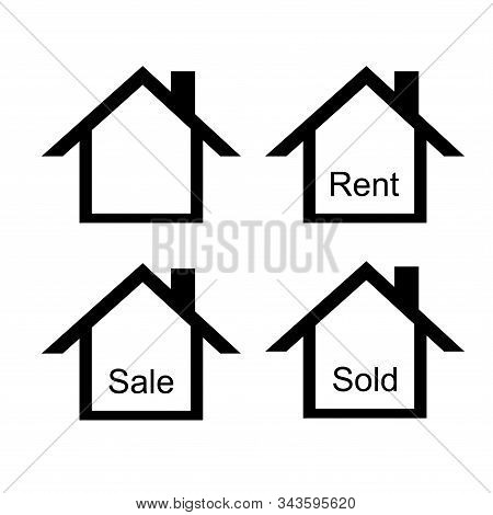 Property Sign Using For Signing The House, Apartement, Building And Anything Else For Rent, Sale Or 