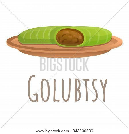 Golubtsy Icon. Cartoon Of Golubtsy Vector Icon For Web Design Isolated On White Background
