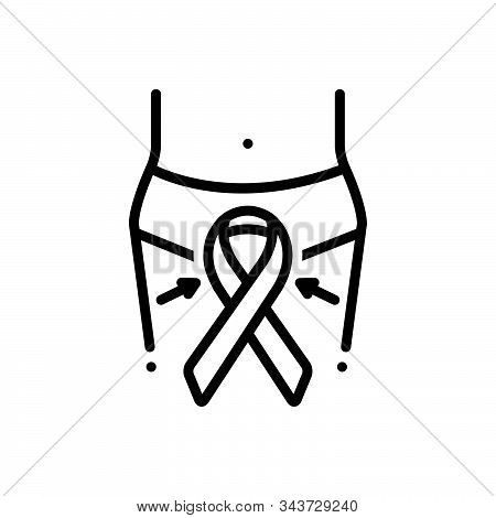 Black Line Icon For Brachytherapy Brachy Therapy Aids