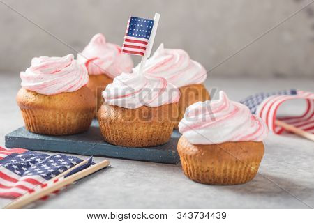 Happy Presidents Day, February 17. Patriotic Baking Supply Cup Cake Holders For Holiday And July 4th