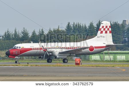 Military Aircraft For Display In Iruma Air Base