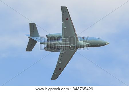 Military Aircraft For Display In Iruma Air Base