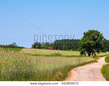 A Journey Through The Kashubian Village. Kashubian Region Is In North Part Of Poland. Agriculture An