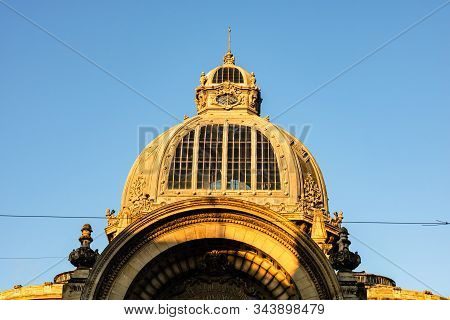 Cec Palace (palatul Cec), Landmark Of Old Town Bucharest, Romania, 2020