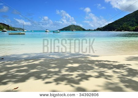 Tropical Beach sull'isola delle Seychelles