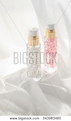Skincare Serum And Make-up Primer Gel Bottle, Moisturizing Lotion And Lifting Cream Emulsion, Anti-a