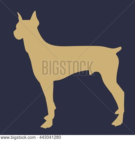 Dog Animal Silhouette Fanua Vector Illustration Clipart