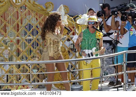 Ivete Sangalo At The Bahia Carnival