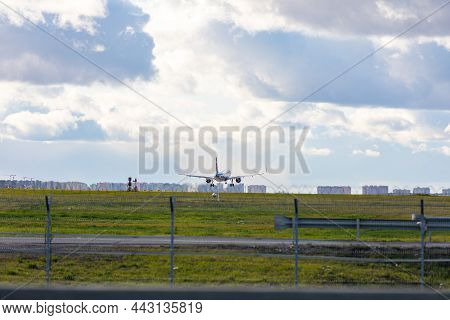 Aeroflot Airbus A320 Registration Vp-bkp. Plane Take Off Or Landing In Sheremetyevo International Ai