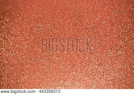 A Brown Abstract Bokeh Texture Background. Defocus.