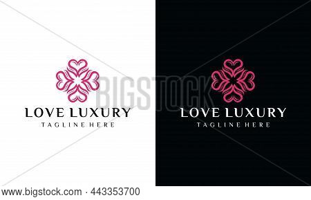 Heart Symbol Logo Icon Design Template Elements. Health Care Logotype Concept. Dating Logo Icon. Vec