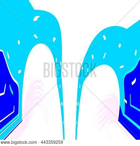 A Unique Abstract Illustration. Original Wallpapers. A Screensaver Mobile Devices. A Beautiful Image