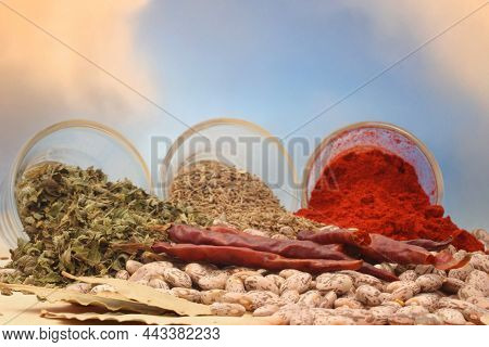 Pinto Beans With Paprika And Mexican Oregano